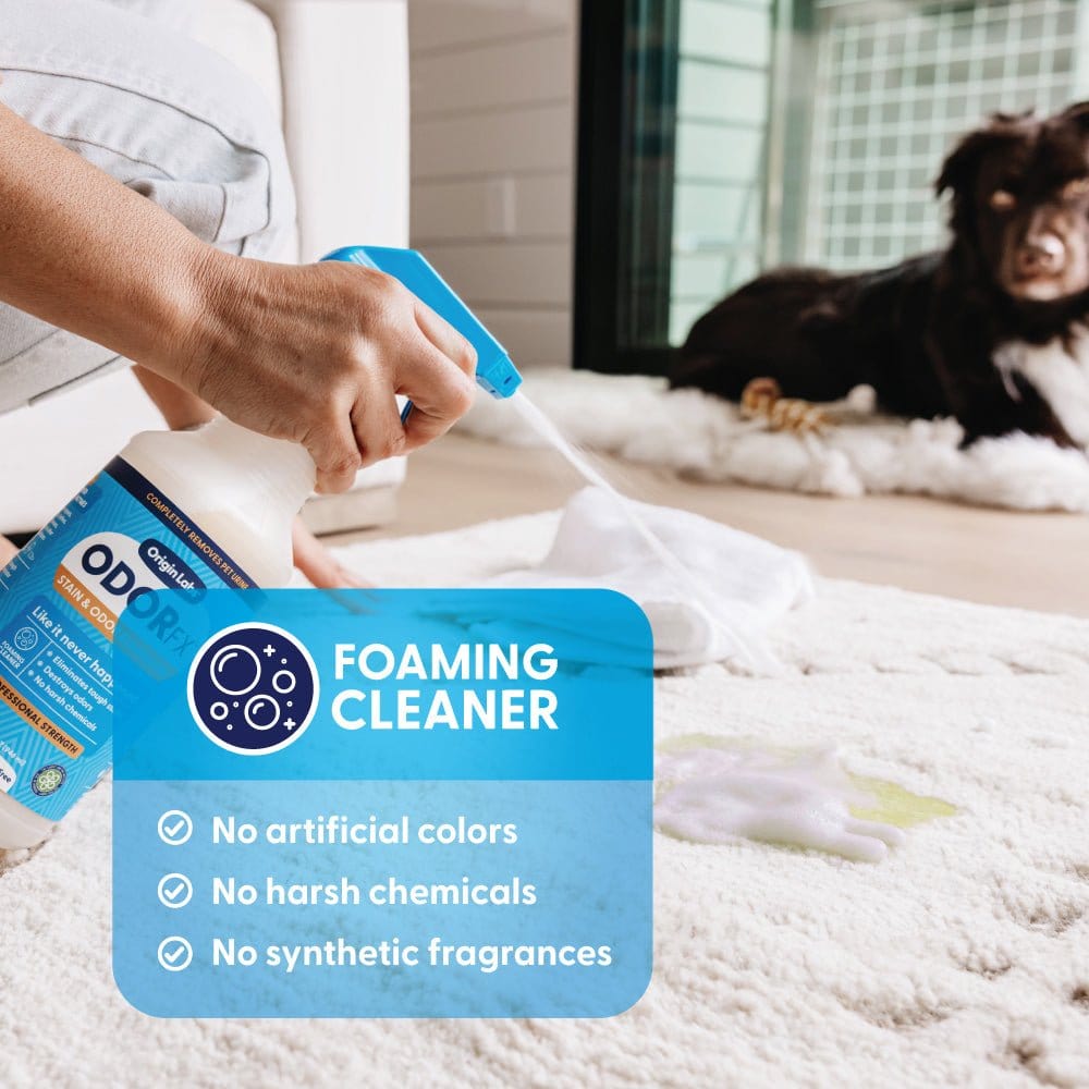 Dog allergy immune supplement jar with '25% OFF' promotion and heart-shaped chews.