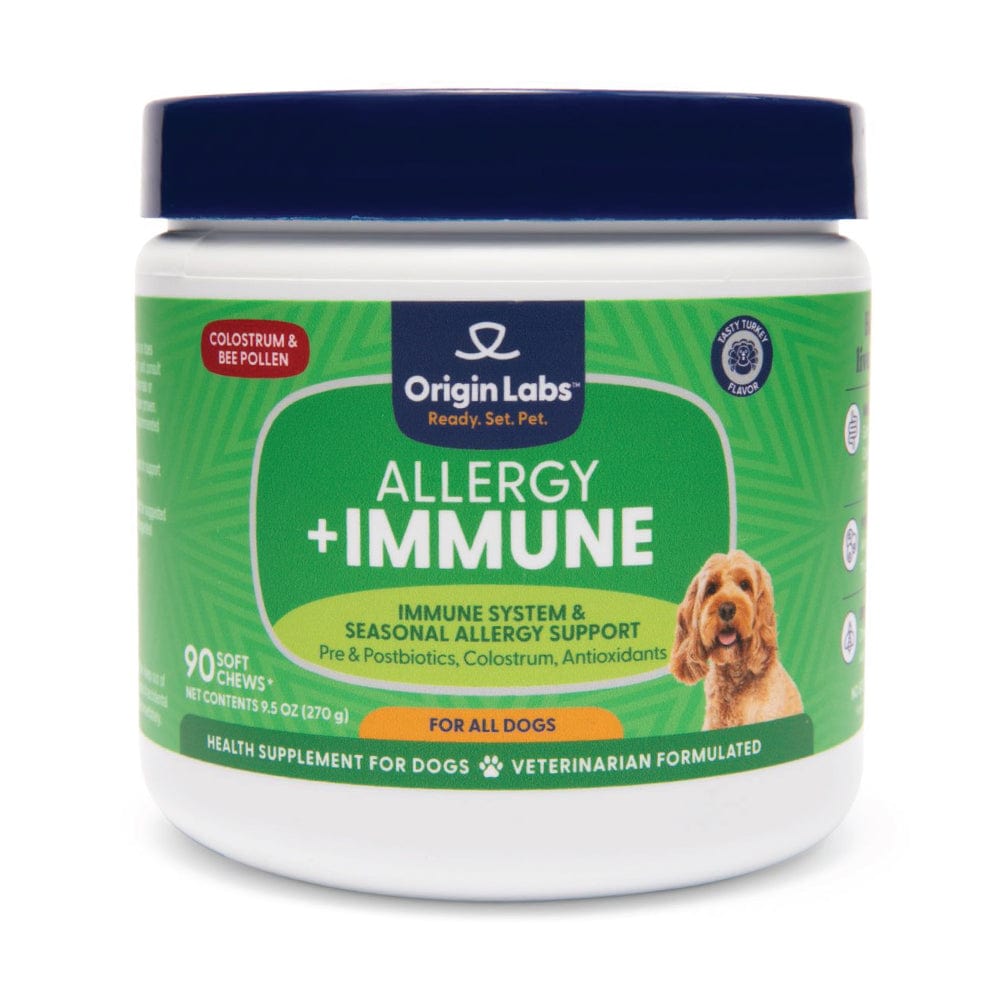 Dog Itchy Ears Relief, Allergy & Immune Supplement for Dogs