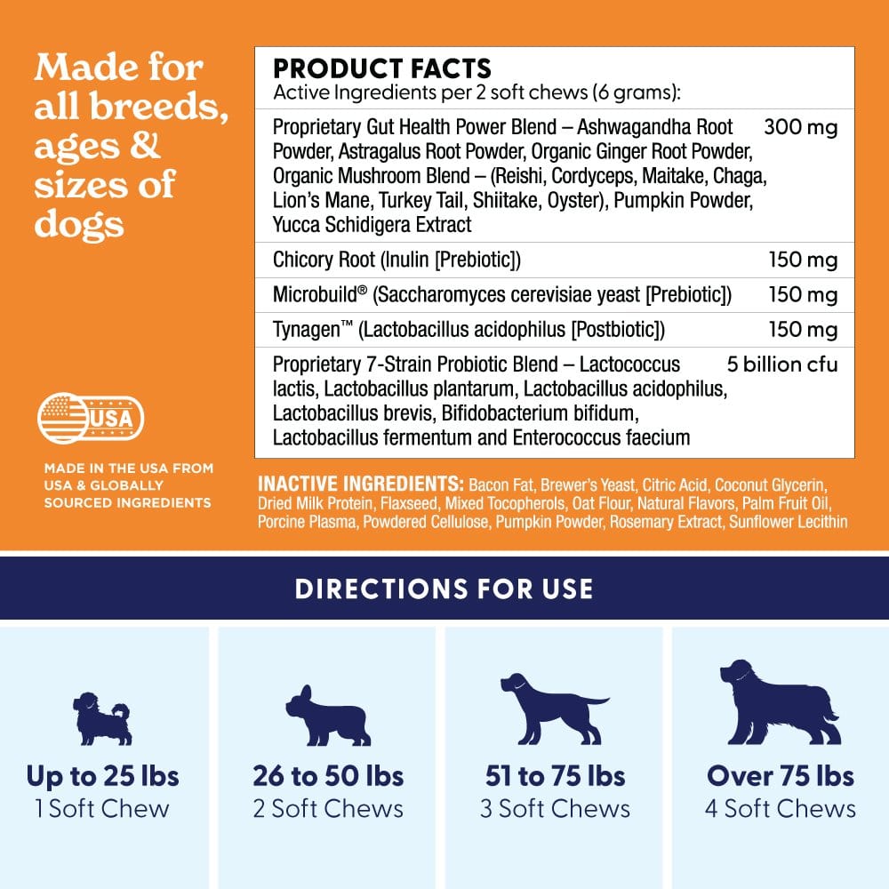 Belly Buddies Probiotics for Dogs